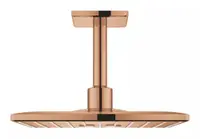 Dus fix Grohe SmartActive 310 Cube, 26481DA0, montare pe tavan, 310 mm, 2 functii, necesita valva, Cupru lucios