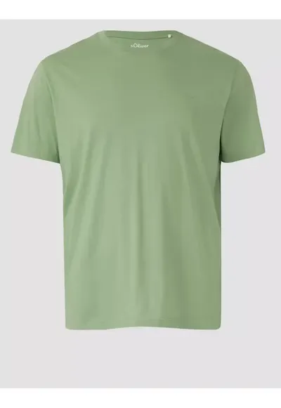Big Sizes Tricou barbati big sizes - din bumbac - cu decolteu la baza gatului