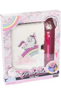 Jurnal secret cu pix si lacat: Girabrilla unicorn