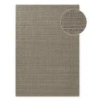 Covor gri țesut manual din lână 160x230 cm Camden Parker – Ted Baker
