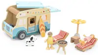 Set din lemn Viga - Camper cu figuri