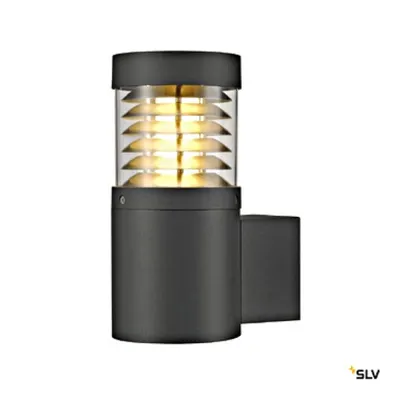 F-POL WALL de perete, E27, max. 20W,rotund, anthracit