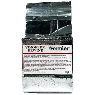 Rewine 100 gr, drojdie refermentare/ fermentatii dificile vin, Essedielle - Default Title