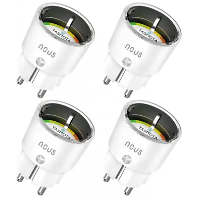 Set 4 Prize Inteligente WiFi NOUS A1T, 16A - Tasmota 5907772033654 / 5905072800839