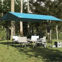 Gossi prelata de camping, albastru, 500x294 cm, impermeabila