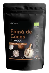 Faina de cocos ecologica, 250g, Niavis