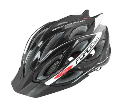 Casca Force Bull Negru/Alb L-XL