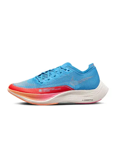 Pantofi pentru alergare Zoom X Vaporfly - Coral/Albastru glaciar