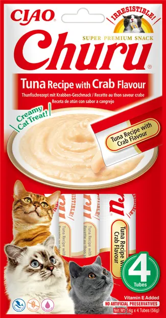 Churu Recompensa Cremoasa Reteta Ton cu Aroma de Crab