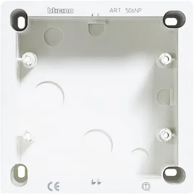 Cadru aparent pentru sirena sau difuzor LiVinglight - Alb