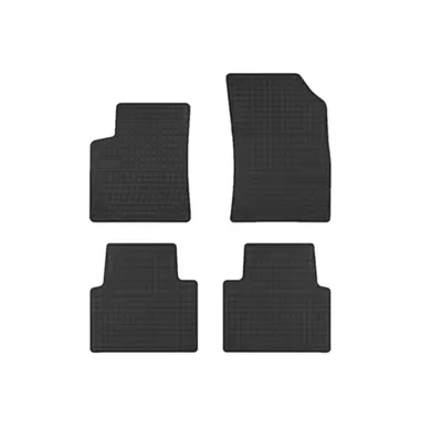 Set covorase auto din cauciuc Opel Crossland 2017- prezent, presuri FROGUM, Negru