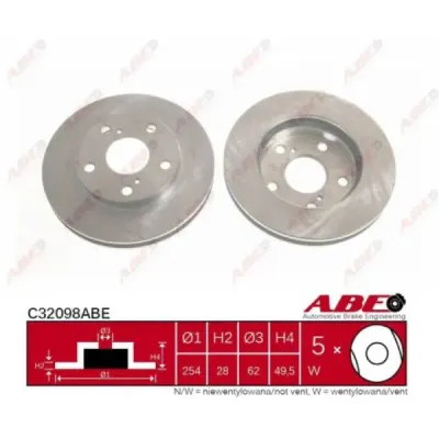 Disc frana ABE C32098ABE