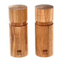 Set de râșnițe de sare și piper în culoare naturală 2 buc. din lemn – Holm