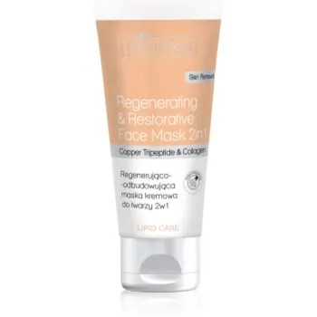 Bielenda Professional Lipid Care Regenerating & Restorative Face Mask 2in1 Mască facială regeneratoare cu colagen