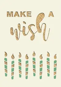 Felicitare Gespaensterwald Paper Deluxe - Make a Wish