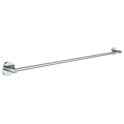 Suport prosop Grohe Essentials, fixare perete ascunsa, 80 cm, Crom