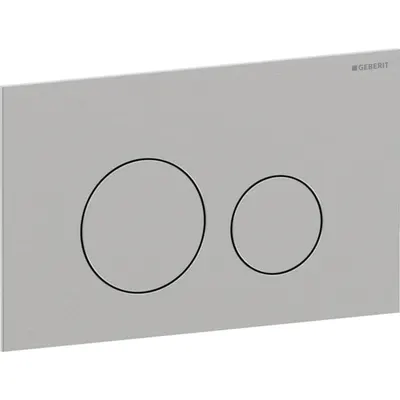Clapeta actionare dubla rezervor wc ,crom periat, Geberit Sigma40