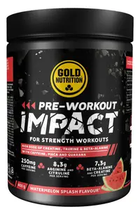 GoldNutrition PRE-WORKOUT Impact pepene rosu 400 gr