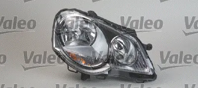 Far Dreapta (H1 H7, electric, cu motor, halogen, culoare interior cromat) potrivit VW POLO, POLO IV