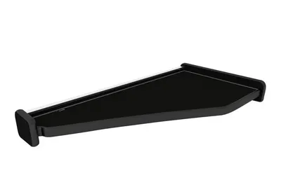Masa centrala bord camion compatibila cu Mercedes Actros MP 4 01.2011+, Negru cu cusatura gri