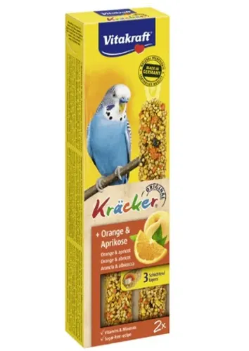 Vitakraft Baton Perus Cu Portocale si Caise 2 buc 60 g