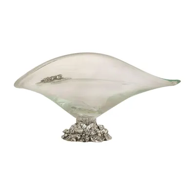 Bol VELA, 41x30x20 cm, sticla Murano