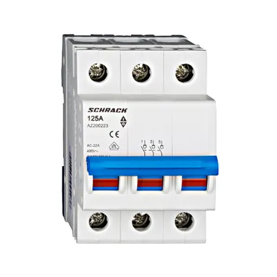 Comutator principal modular AMPARO, 125A, 3-poli