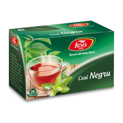 Ceai negru, 20 plicuri, Fares