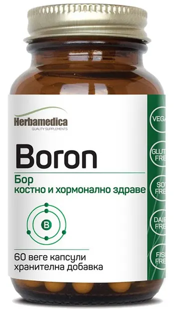 Boron, 10 mg, 60 capsule, Herbamedica