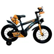 Bicicleta copii, nr. 12, portocaliu