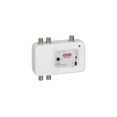 TV amplifier UHF + VHF - 792 MHz - 1 input - 4 outputs