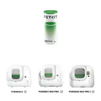 Rola compacta de saci PETKIT litiera pisici Cat Waste Bag Set pentru Litiera Smart PETKIT Pura Max 2/ Purobot Max Pro