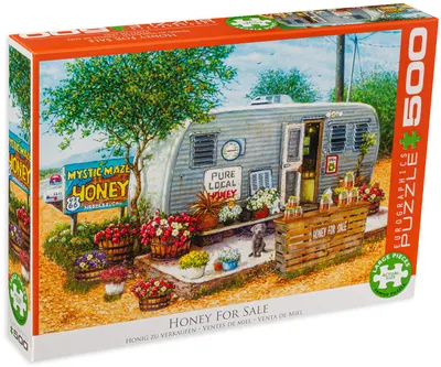 Puzzle Eurographics din 500 XXL de piese - Honey for Sale