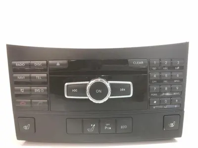 Navigatie radio a2129001217 Mercedes E-Class (2009->) [C207]