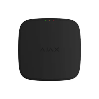Detector de fum wireless adresabil Ajax FireProtect, EN54, 868.0 - 922.0 MHz, tamper, negru