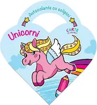 Autocolante cu sclipici - Unicorni - Paperback brosat - ***