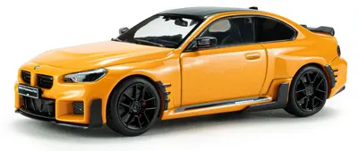 Model de colecție SOLIDO Modern: Automobile - BMW M2 M Performance, Papaya Orange, 2024