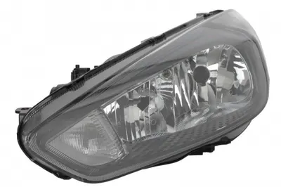 Far Stanga (H1 H7 PY21W W5W, electric, cu motor, culoare insert: negru) potrivit FORD FOCUS III