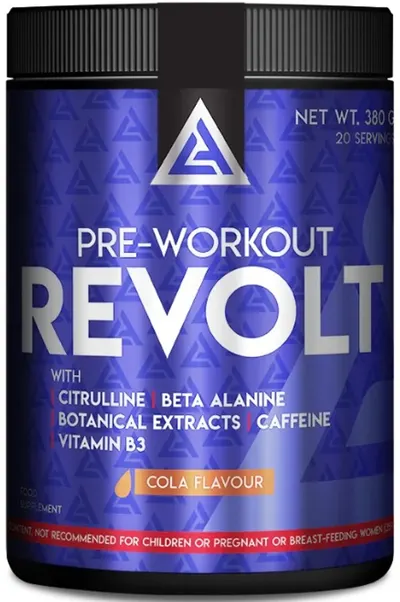 Pre-Workout Revolt, mașină, 380 g, Lazar Angelov Nutrition