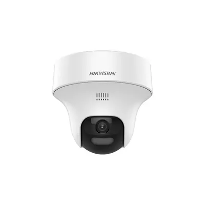 Camera supraveghere Dome cu iluminare duala Hikvision DS-2CE70D0T-PTLTS, 2 MP, 2.8 mm, IR/lumina alba 20/25 m, microfon si difuzor