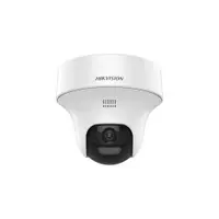 Camera supraveghere Dome cu iluminare duala Hikvision DS-2CE70D0T-PTLTS, 2 MP, 2.8 mm, IR/lumina alba 20/25 m, microfon si difuzor
