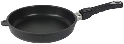 Tigaie cu maner mobil AMT - Gastroguss, 26 cm, negru