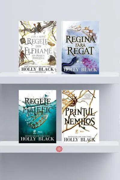 Pachet Seria Făpturile Văzduhului - Paperback brosat - Holly Black