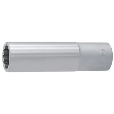 Capete chei tubulare varianta lunga 1/2 cu 12 laturi 27mm, 36mm, 30mm, 77mm, 27, 277g