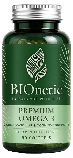 Premium Omega 3, 60 capsule softgel, BIOnetic