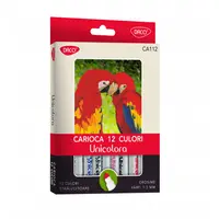 Carioci, 12 culori/set, varf 1-3mm, DACO