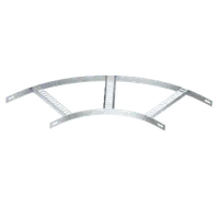 90° Cot- with trapezoidal rungs, light duty FT | Type SLB 90 42 200 FT