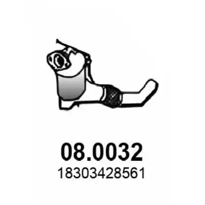 Catalizator ASSO 08.0032
