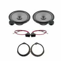 Pachet difuzoare auto Hertz Uno dedicat usi fata Mercedes C Class 2007-2015, RMS 75W
