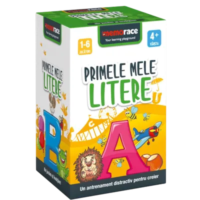 Memorace – Primele mele litere | Joc educativ pentru invatarea alfabetului